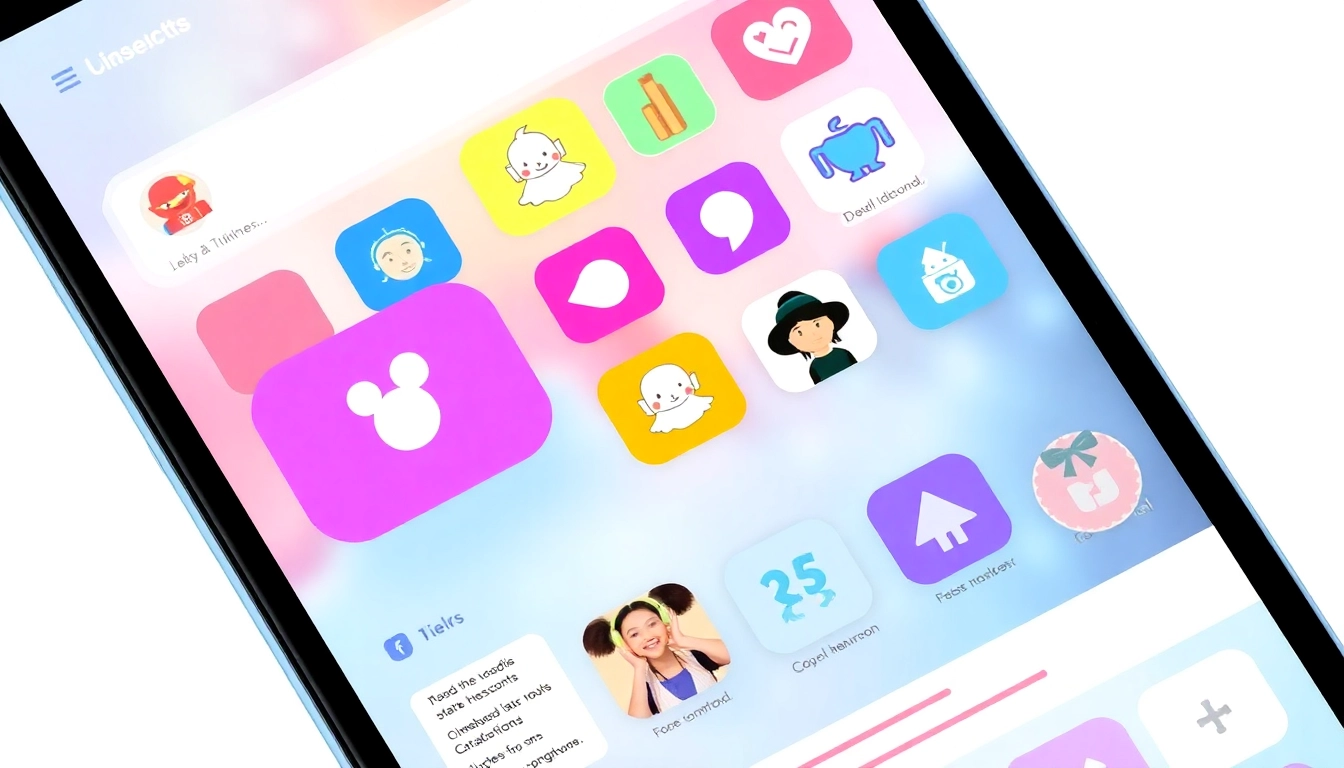 Social Media Platform Updates infographic showing new features and interface improvements for